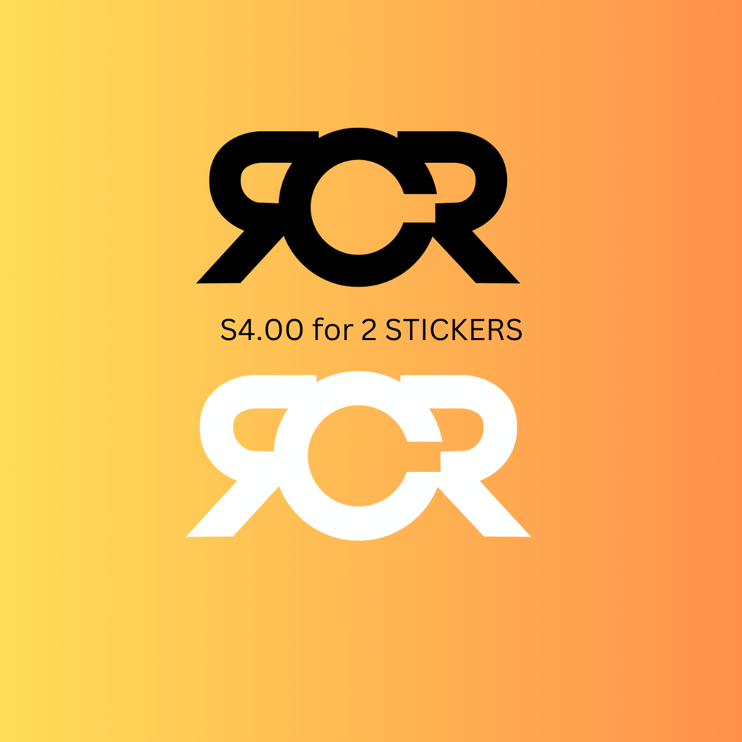 Favorites: 2 for $4 bucks - RCR Stickers