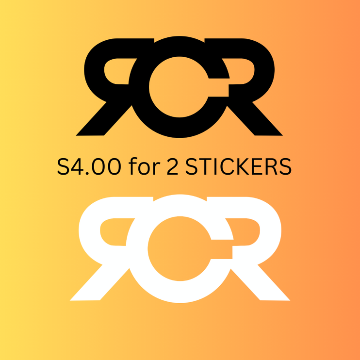 Favorites: 2 for $4 bucks - RCR Stickers