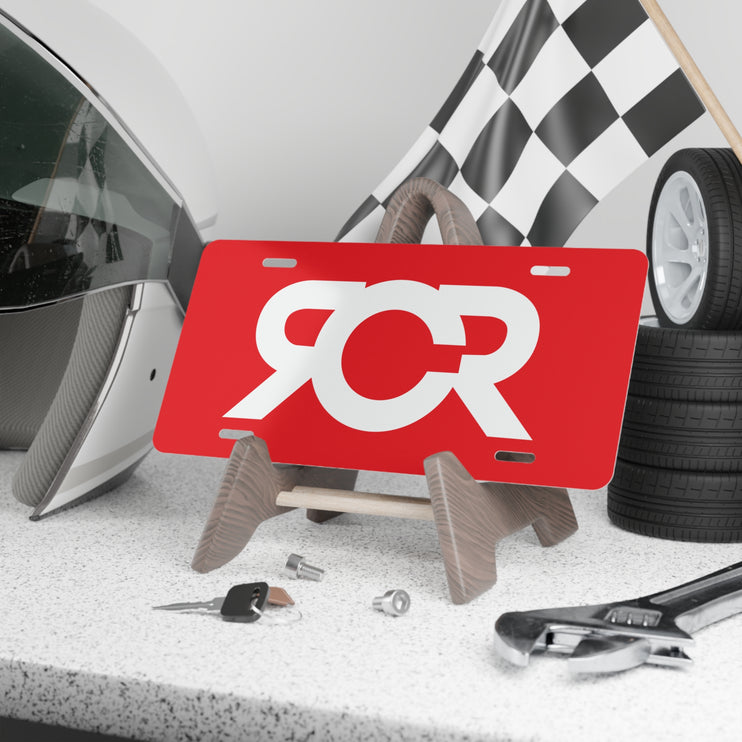 RCR Club License Plate